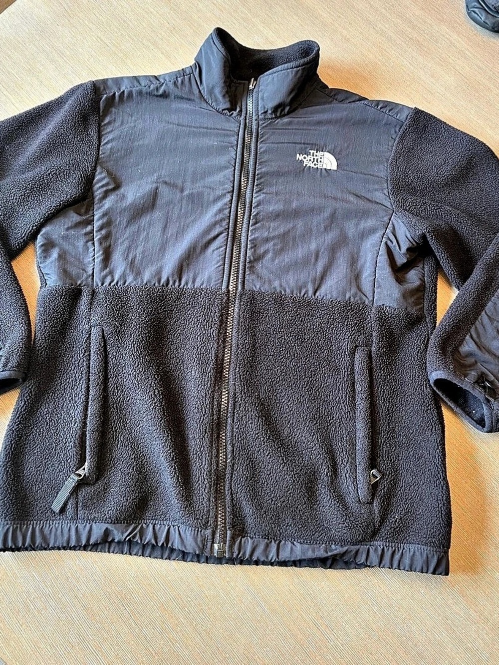 The North Face Denali Fleece Jacket Black Size Girls Large